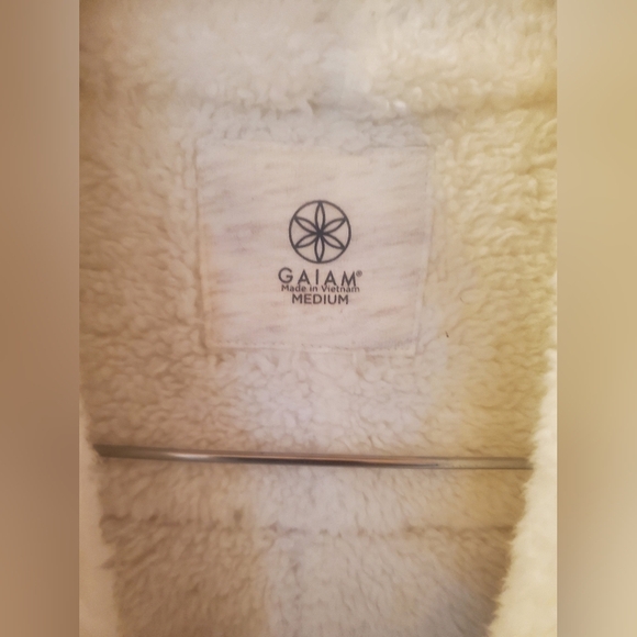 Cozy Sherpa Fleece Wrap Open Front Cardigan - Picture 6 of 7